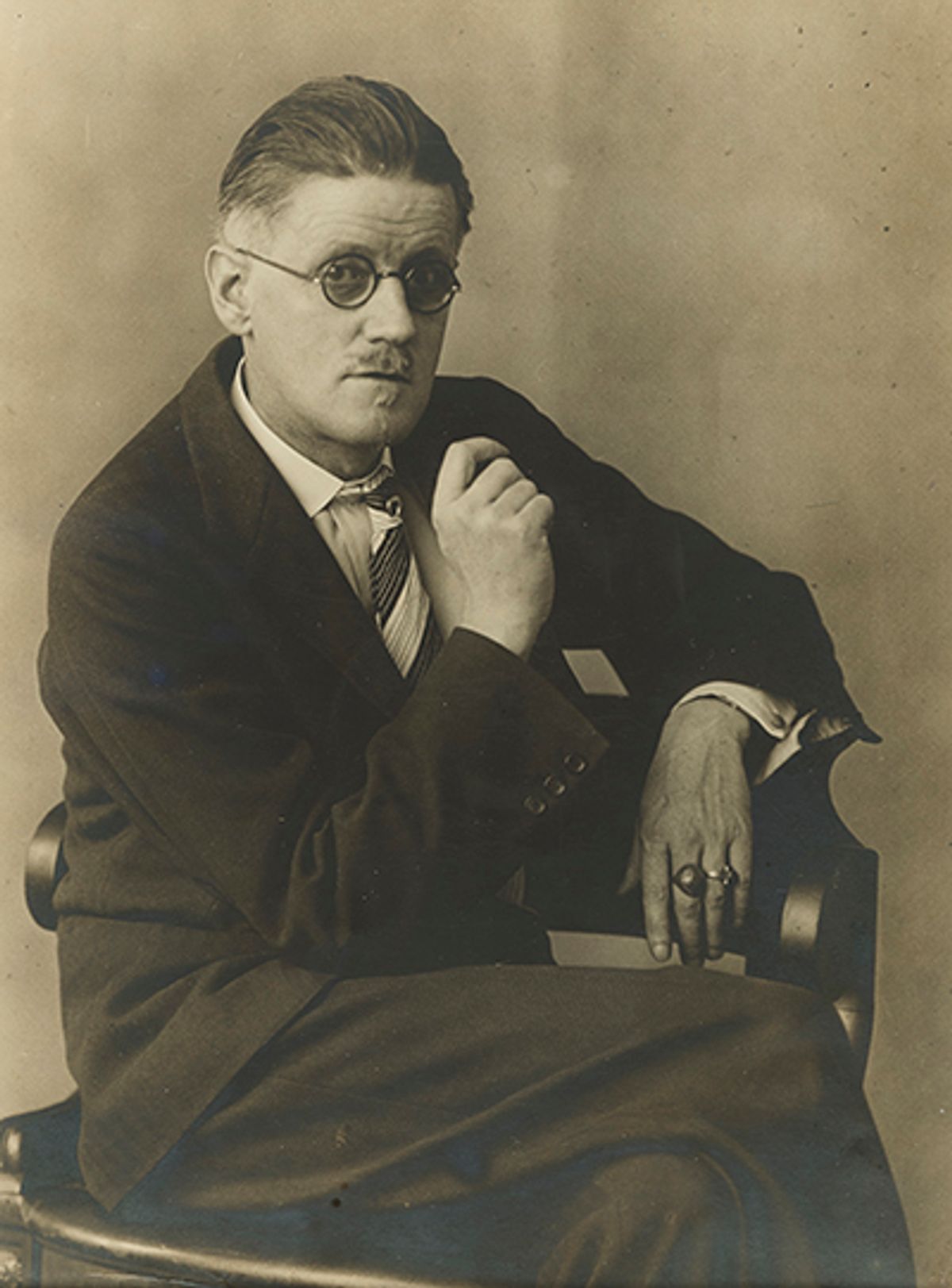 Portrait of James Joyce by Berenice Abbott Sutton