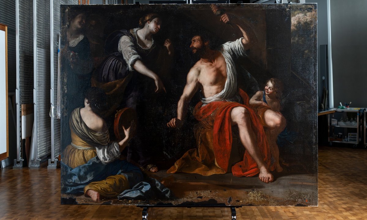 Recently discovered and restored Artemisia Gentileschi painting will go on view at the Getty in Los Angeles