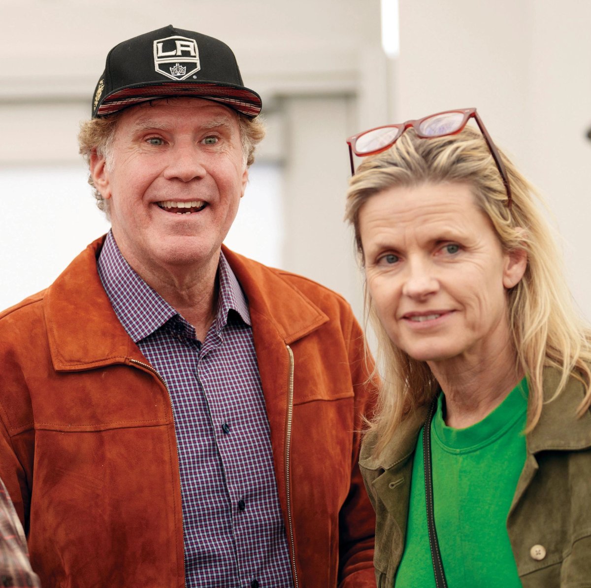 Barbie villain Will Ferrell and his wife, Viveca Paulin-Ferrell, were among the celebrity visitors to the VIP preview
Photo: Eric Thayer
