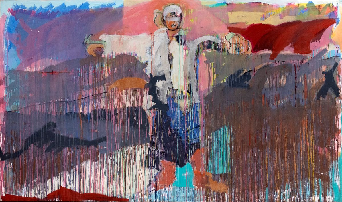 Mary Lovelace O'Neal, Self Portrait–She Now Calls Herself Sahara (from the series Two Deserts,Three Winters), 1990s Collection of the
artist; courtesy Jenkins Johnson Gallery, New York and San Francisco. © Mary Lovelace O'Neal