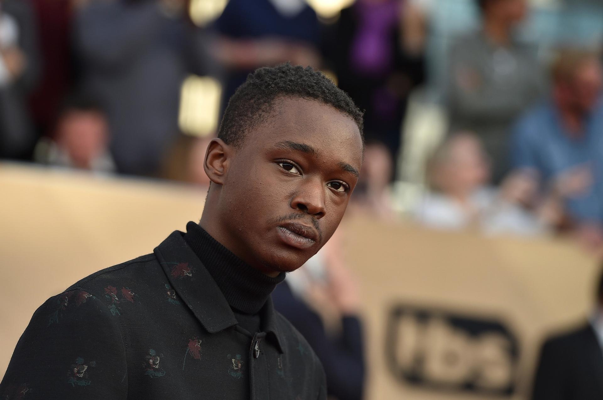 Ashton Sanders at the 2017 Screen Actors Guild Awards Photo by Jordan Strauss/Invision/AP
