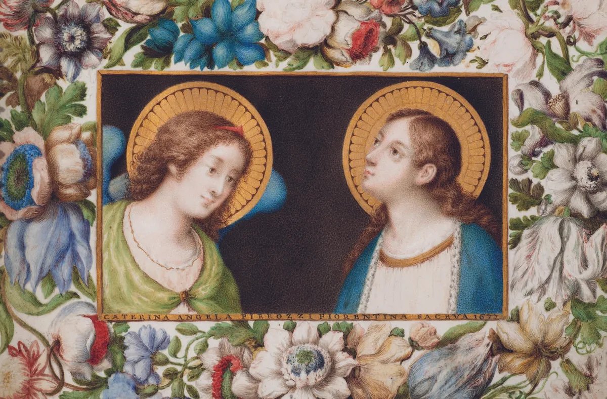 Caterina Angela Pierozzi's The Annunciation Miniature (1677) sold for a six-figure sum after it was initially priced at only €7,800
