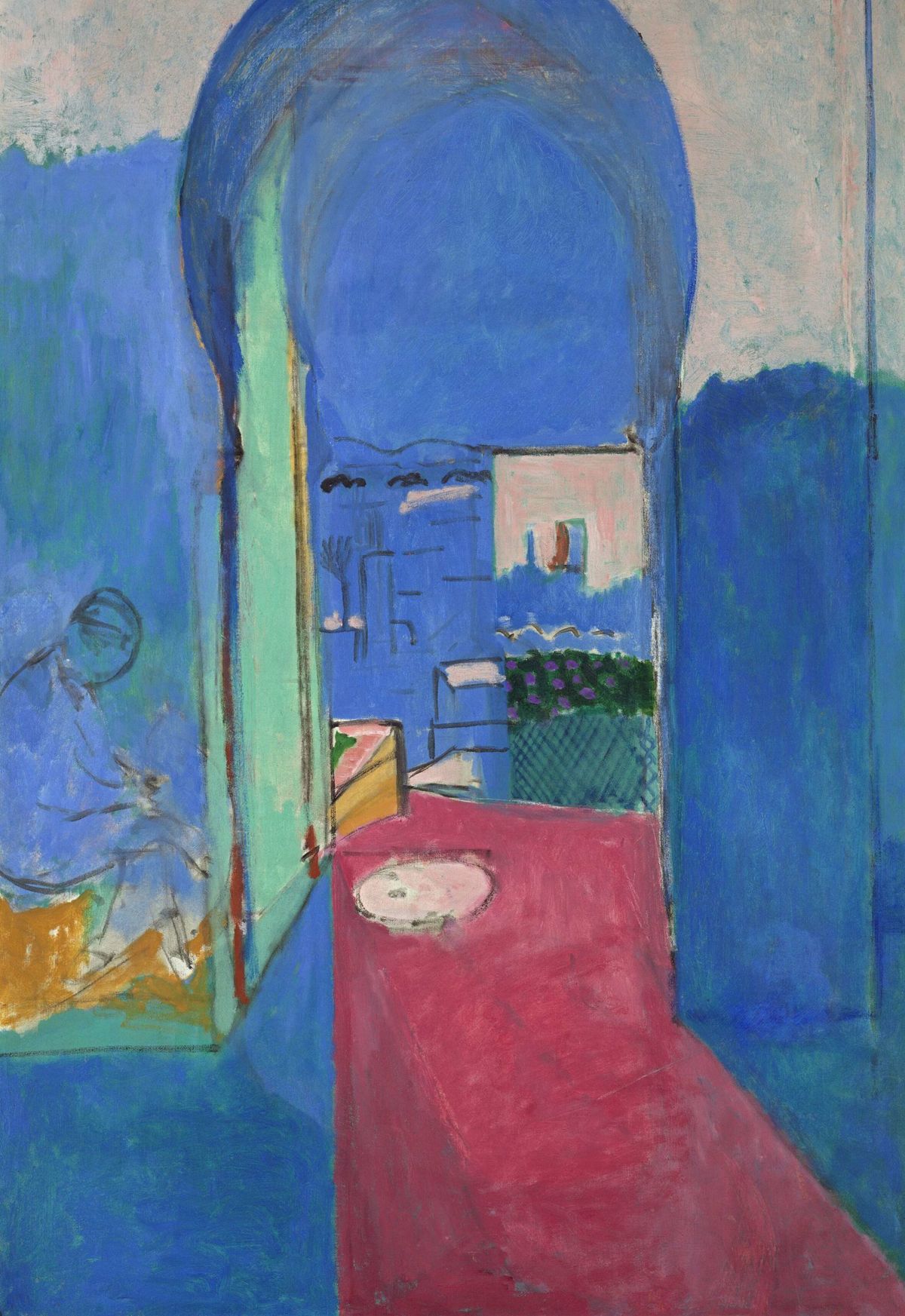 Henri Matisse's The Kasbah Gate (1912) Succession H. Matisse