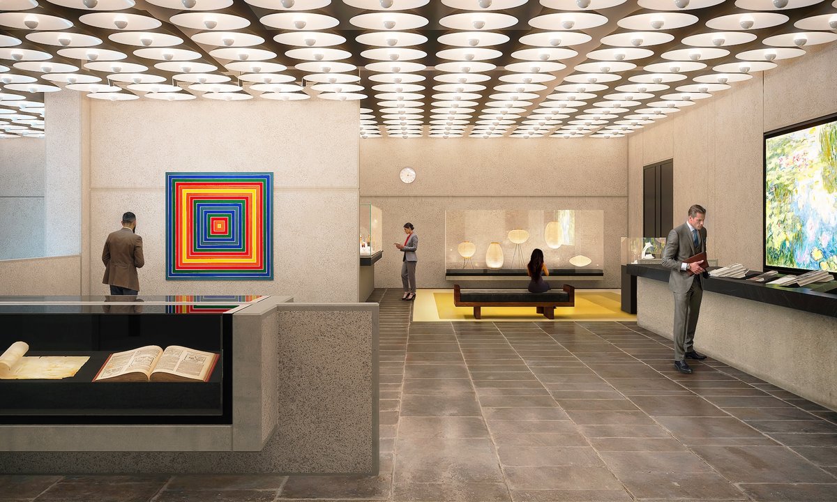 Sotheby's offers peek at Breuer building's makeover