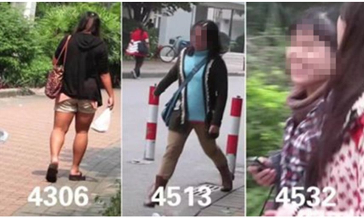 A screenshot of Uglier and Uglier (2013) by Song Ta posted on Twitter by Afra Wang Image courtesy of the artist and Beijing Commune