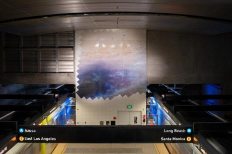  Los Angeles inaugurates three new art-filled metro stations 
