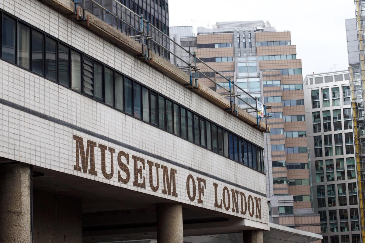 The Museum of London was designed by Powell & Moya in the 1970s