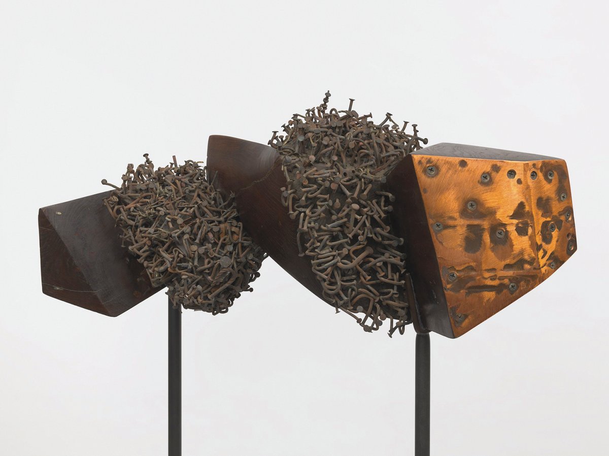 “He made art matter in a world in turmoil”: Jack Whitten’s The Afro American Thunderbolt (1983-84), one of more than 175 works on view at New York’s Museum of Modern Art in the artist’s first full-scale retrospective © Jack Whitten estate; courtesy Hauser & Wirth