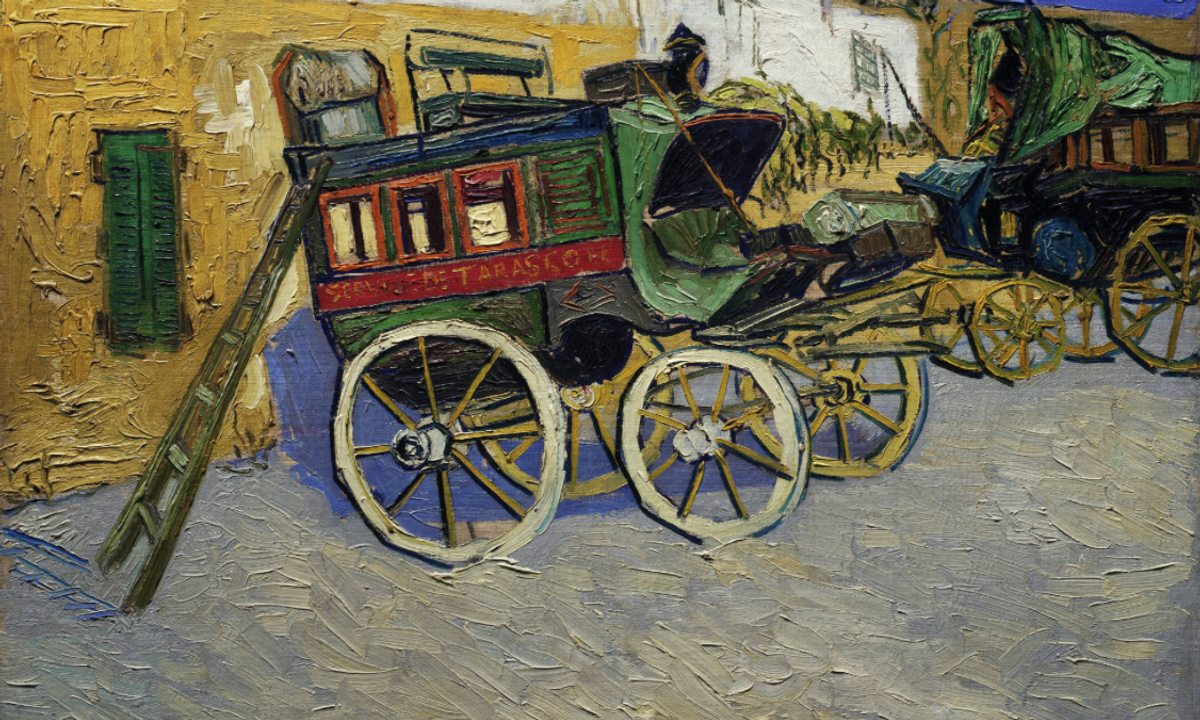 Van Gogh’s exuberant ‘Tarascon Stagecoach’ will be donated to a Los Angeles museum