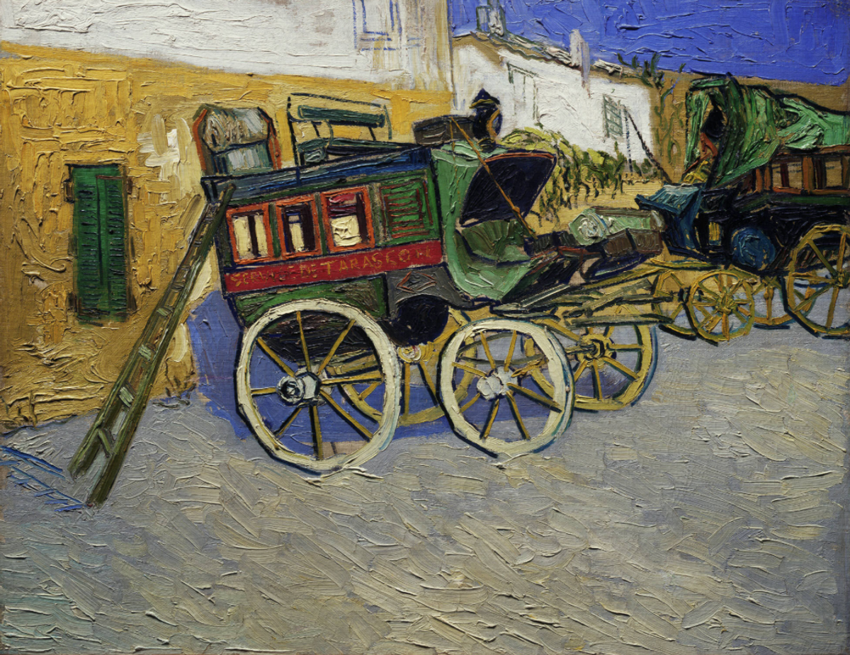 Van Gogh’s Tarascon Stagecoach (October 1888)
Los Angeles County Museum of Art (gift of Henry and Rose Pearlman Foundation)