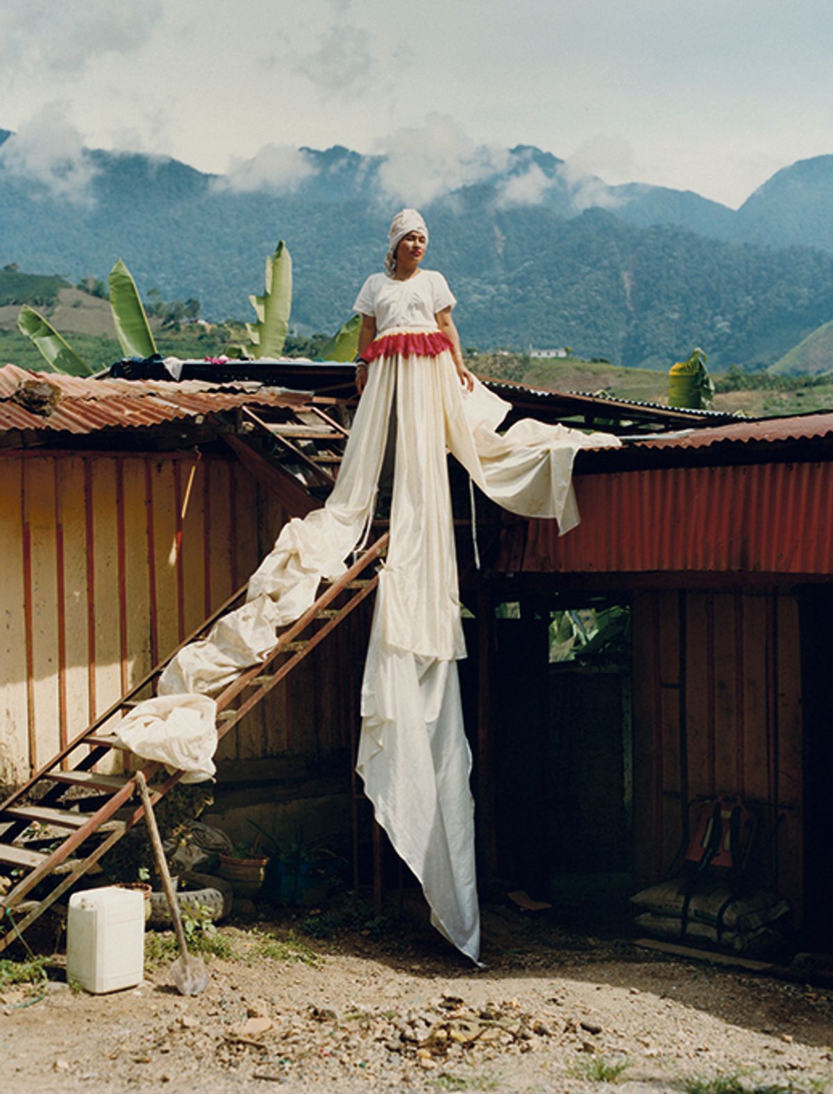 Samantha Siagama advocates for a group of trans women exiled from the Emberá Indigenous community Courtesy the artist and Hannah Traore Gallery