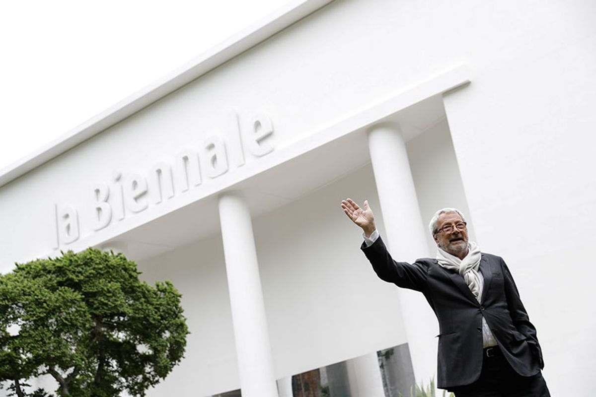 Roberto Cicutto, president of the Venice Biennale Photo by Jacopo Salvi. Courtesy of La Biennale di Venezia