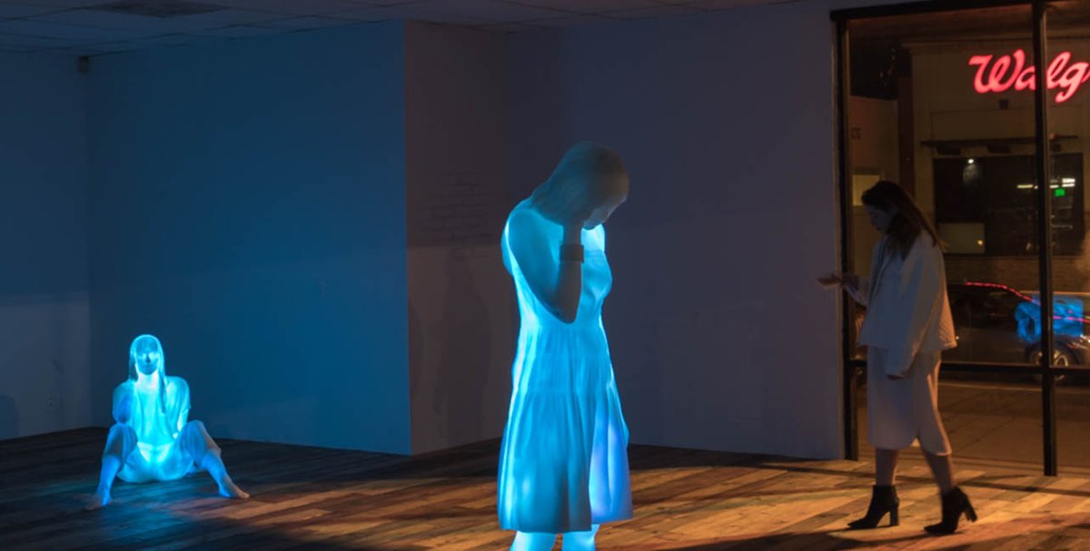 Doug Aitken's Don’t Forget to Breath. Photo: www.david-owens.co.uk Doug Aitken's Don’t Forget to Breath. Photo: www.david-owens.co.uk
