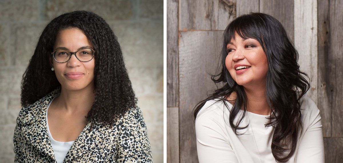 Angela Cassie, left, is the new vice-president of strategic transformation and inclusion, while Tania Lafrenière is the new senior vice-president of people, culture and belonging