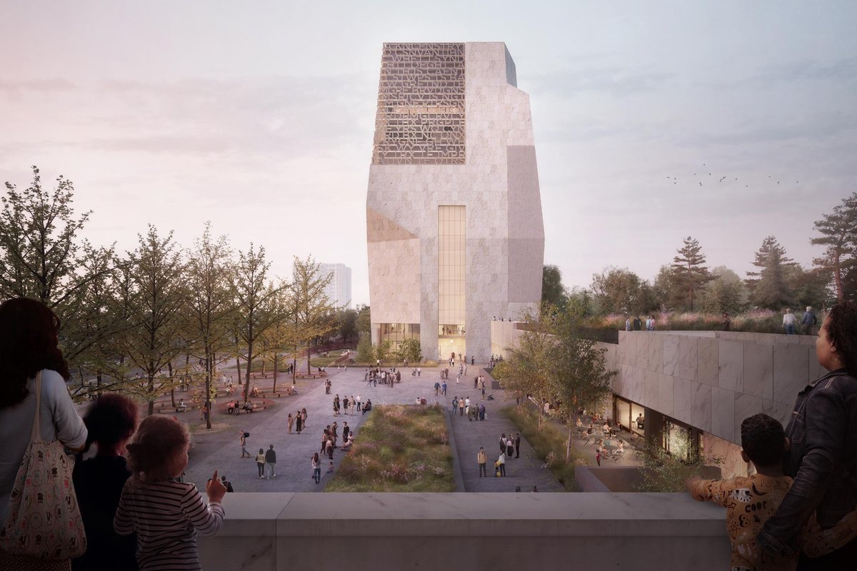 Rendering of the Obama Presidential Center, Chicago Courtesy the Obama Presidential Center