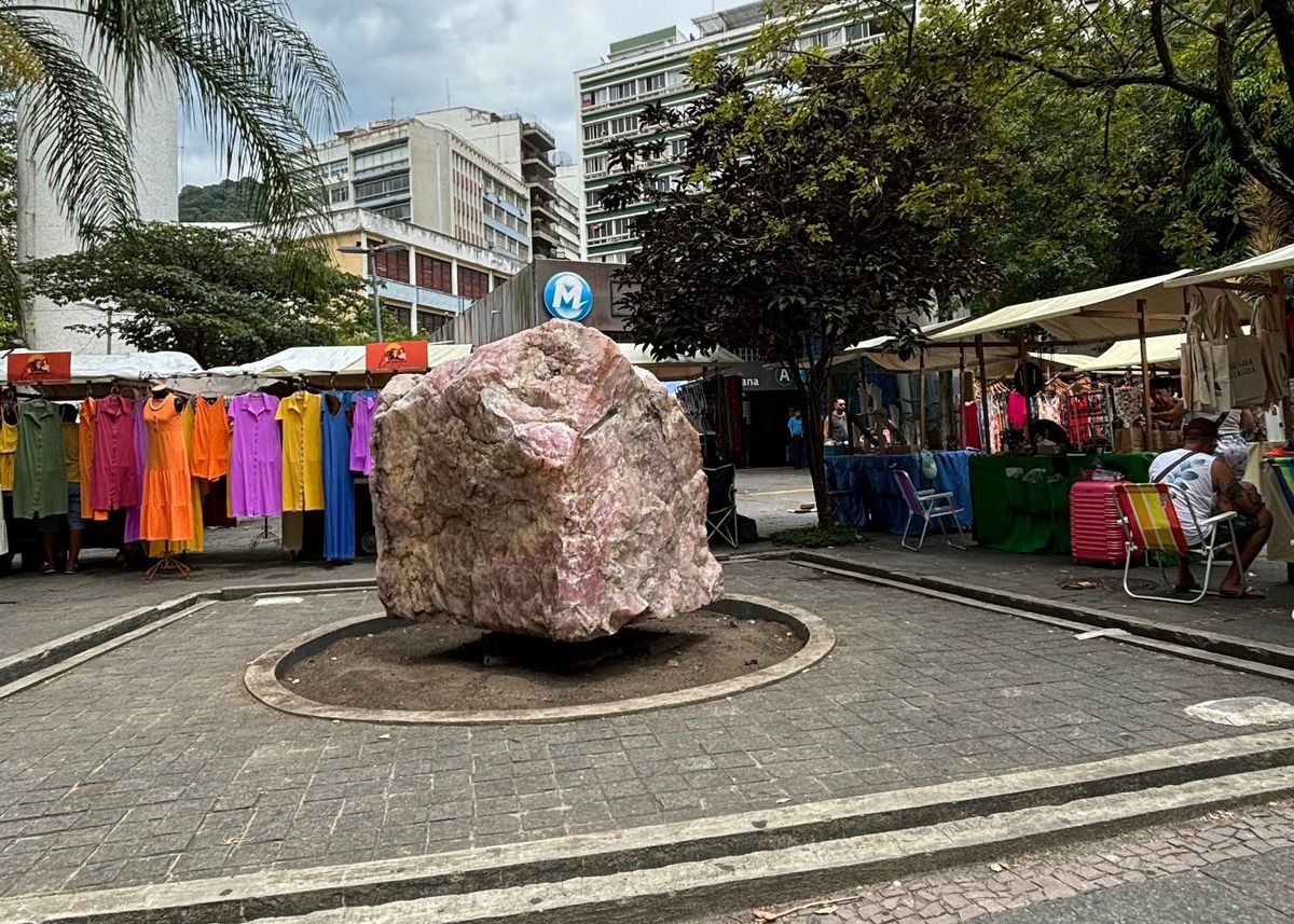 Amelia Toledo’s Palácio de Cristal (1998) as it stands today Photo: Courtesy Galeria Nara Roesler