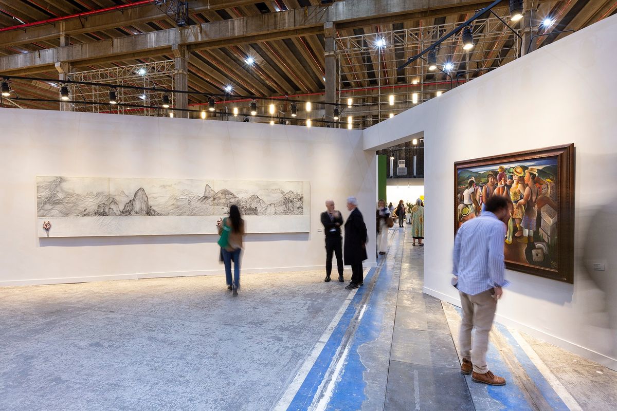 A view of the 2024 edition of the Rotas Brasileiras fair in São Paulo
Courtesy SP-Arte