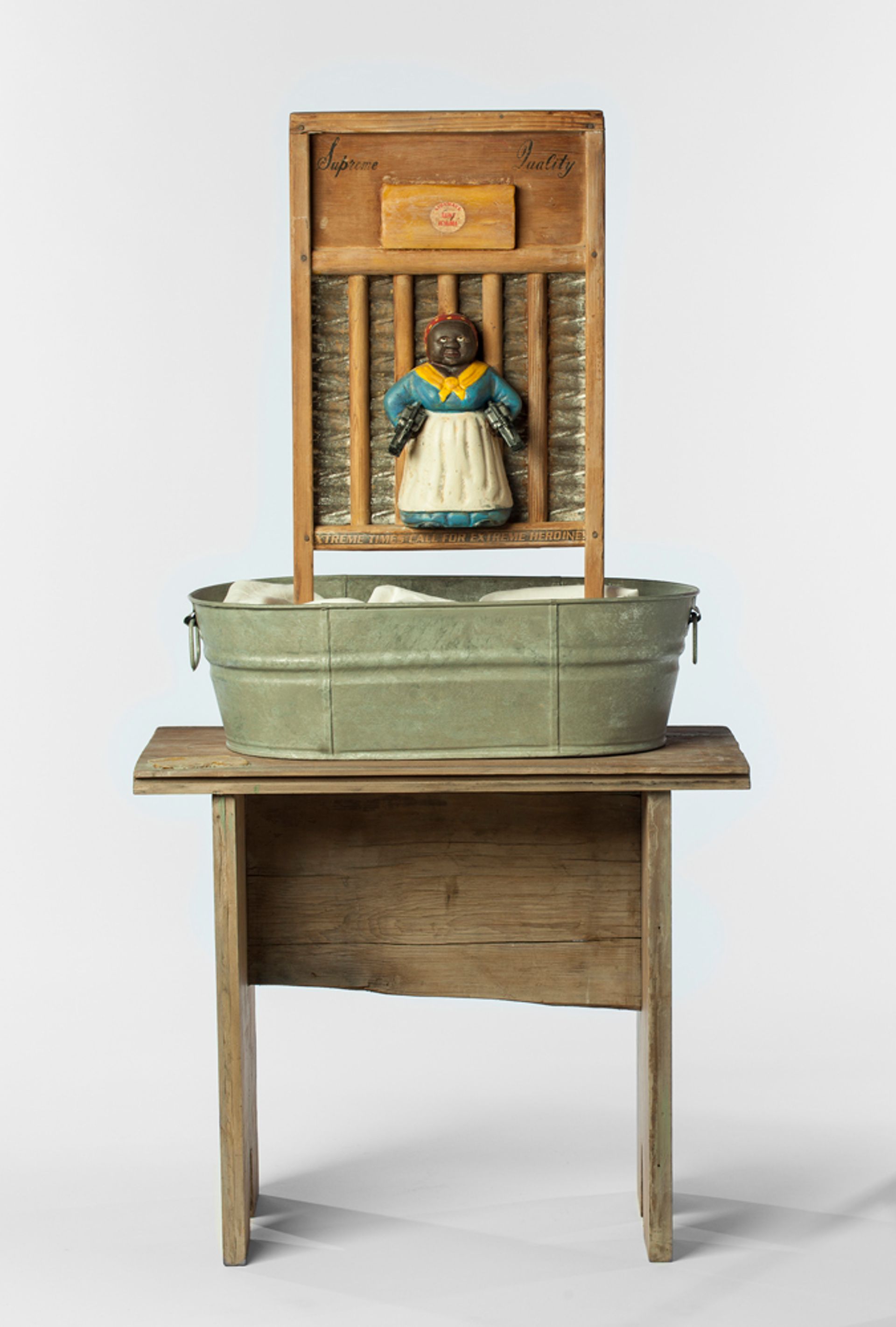 Betye Saar, Supreme Quality, (1998) Courtesy of the artist and Roberts Projects, Los Angeles, CA; Photo: Tim Lanterman, Scottsdale Museum of Contemporary Art