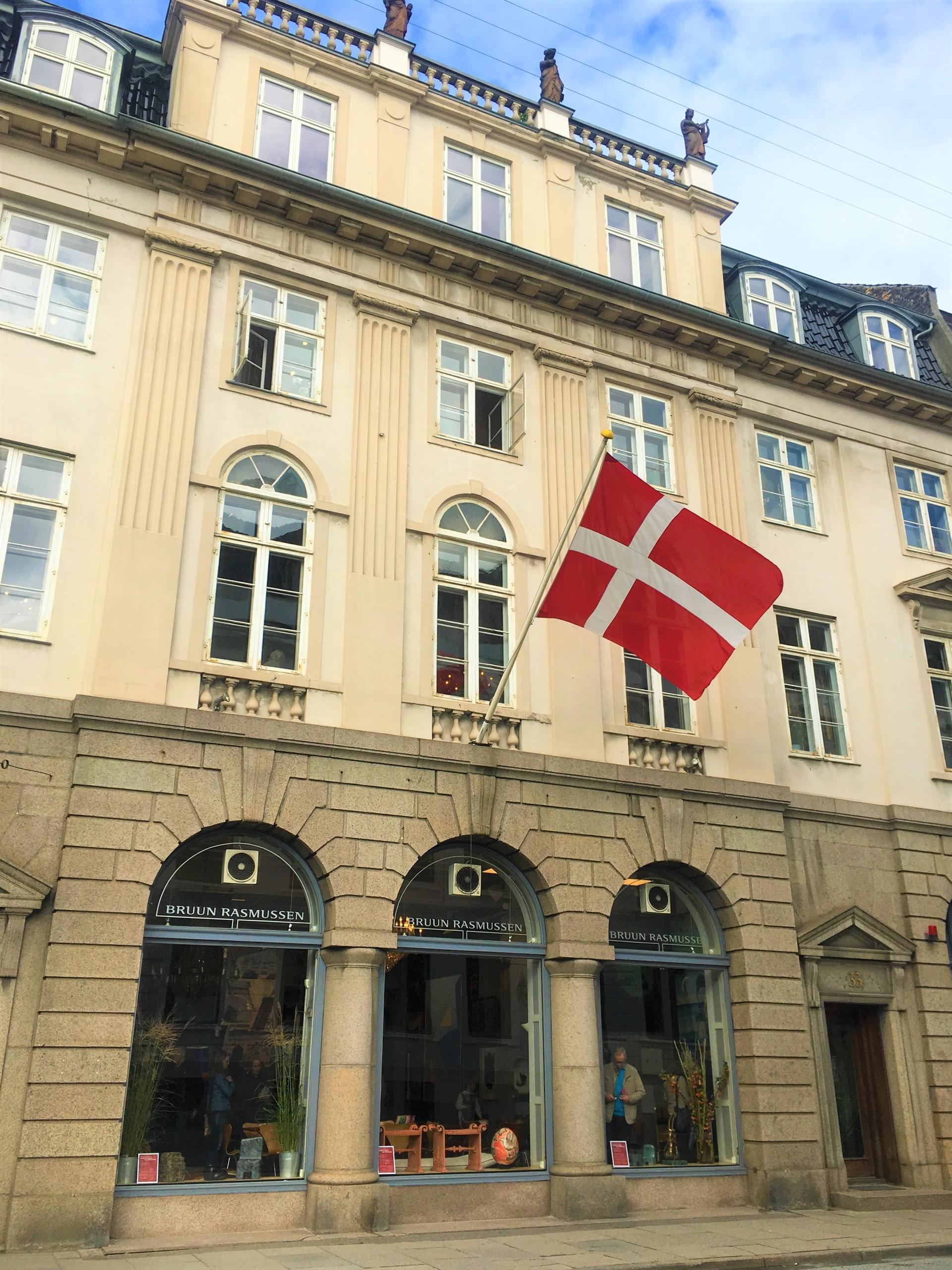 Copenhagen headquarters of Danish auction house Bruun Rasmussen. Courtesy of Bonhams