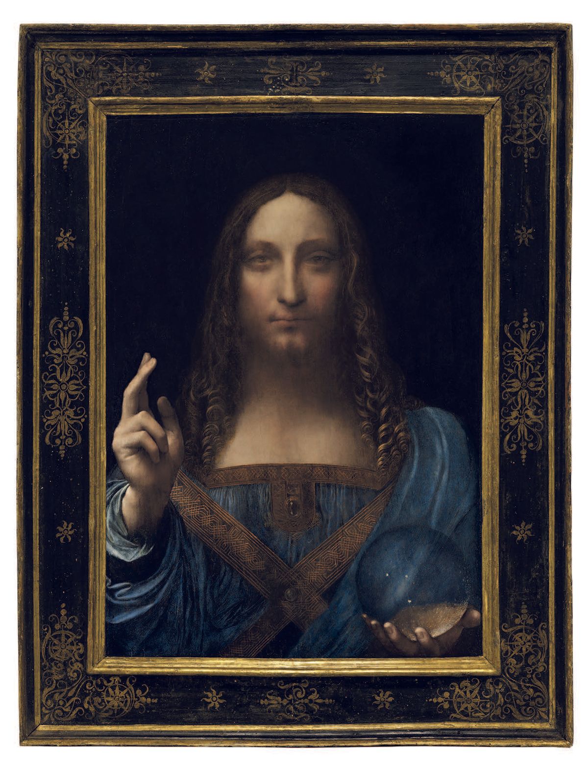 Tailoring tells: Salvator Mundi’s costume is more typical of representations of the Virgin
Christie’s Images