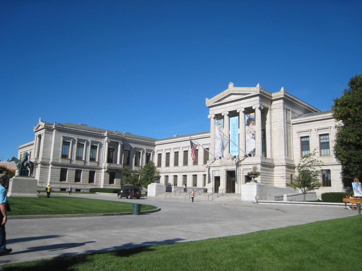 The Museum of Fine Arts, Boston Photo: Merriweather via Wikimedia Commons