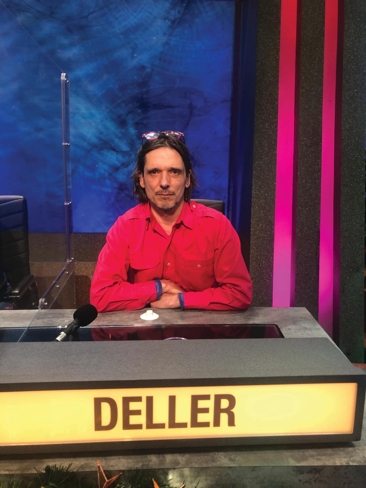 Jeremy Deller on University Challenge Courtesy Jeremy Deller