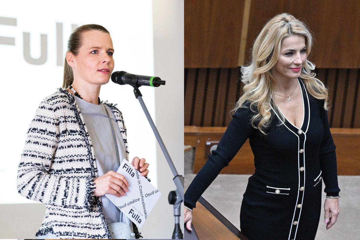 Alexandra Kusá (left), the director of the Slovak National Gallery, was sacked on 7 August by culture minister Martina Šimkovičová (right)
Kusá: © Vaclav Salek/CTK Photo/Alamy Live News; Šimkovičová: © Juraj Starovecky