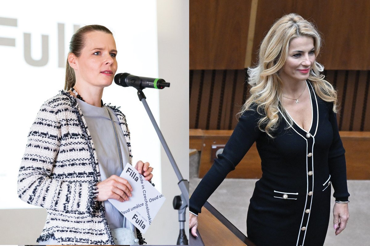 Alexandra Kusá (left), the director of the Slovak National Gallery, was sacked on 7 August by culture minister Martina Šimkovičová (right)
Kusá: © Vaclav Salek/CTK Photo/Alamy Live News; Šimkovičová: © Juraj Starovecky