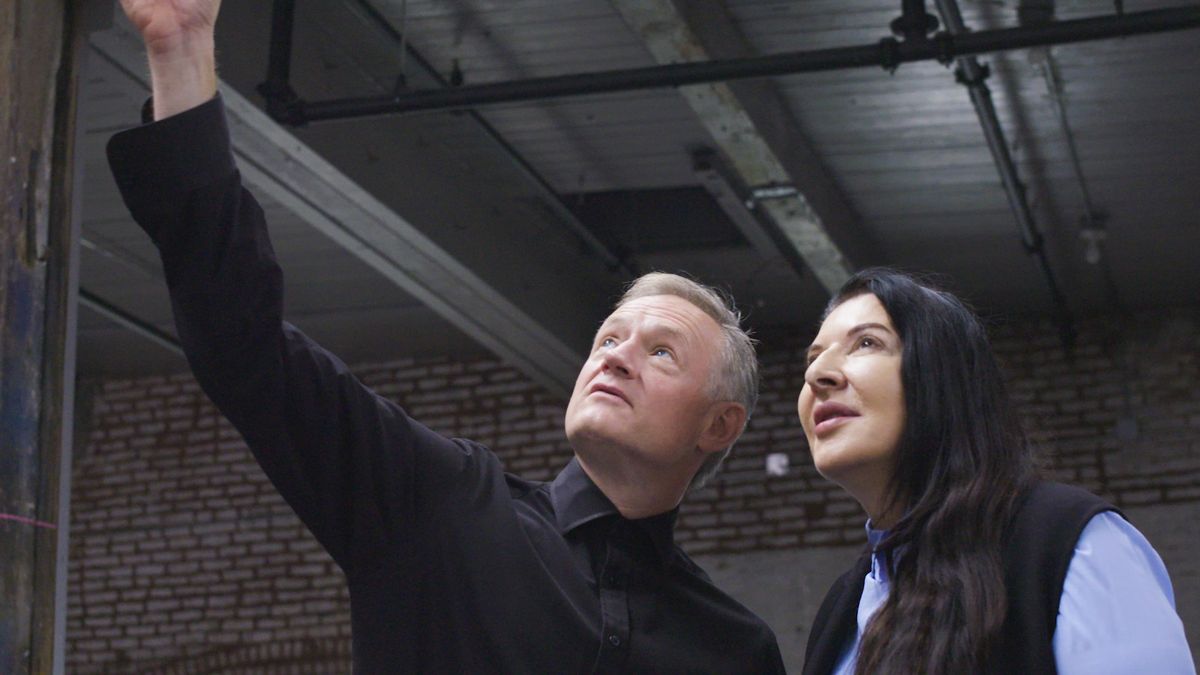 Marina Abramović and Todd Eckert Courtesy of Christie's