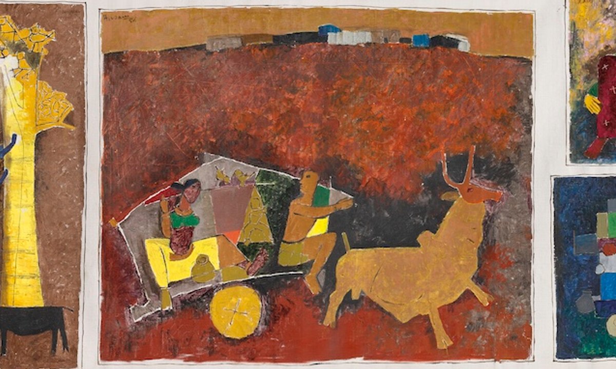 Record for Indian painting at auction smashed by .7m M.F. Husain – The Art Newspaper Record for Indian painting at auction smashed by .7m M.F. Husain – The Art Newspaper