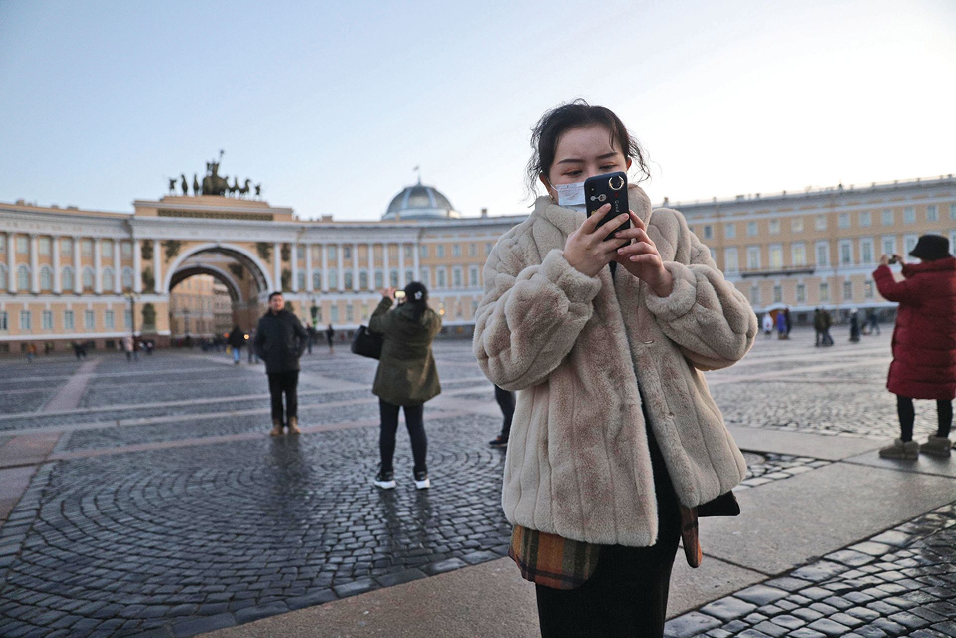 Since the travel ban, Chinese tourists are a rare sight at museums in St Petersburg and Moscow SOPA Images/Alamy Stock Photo