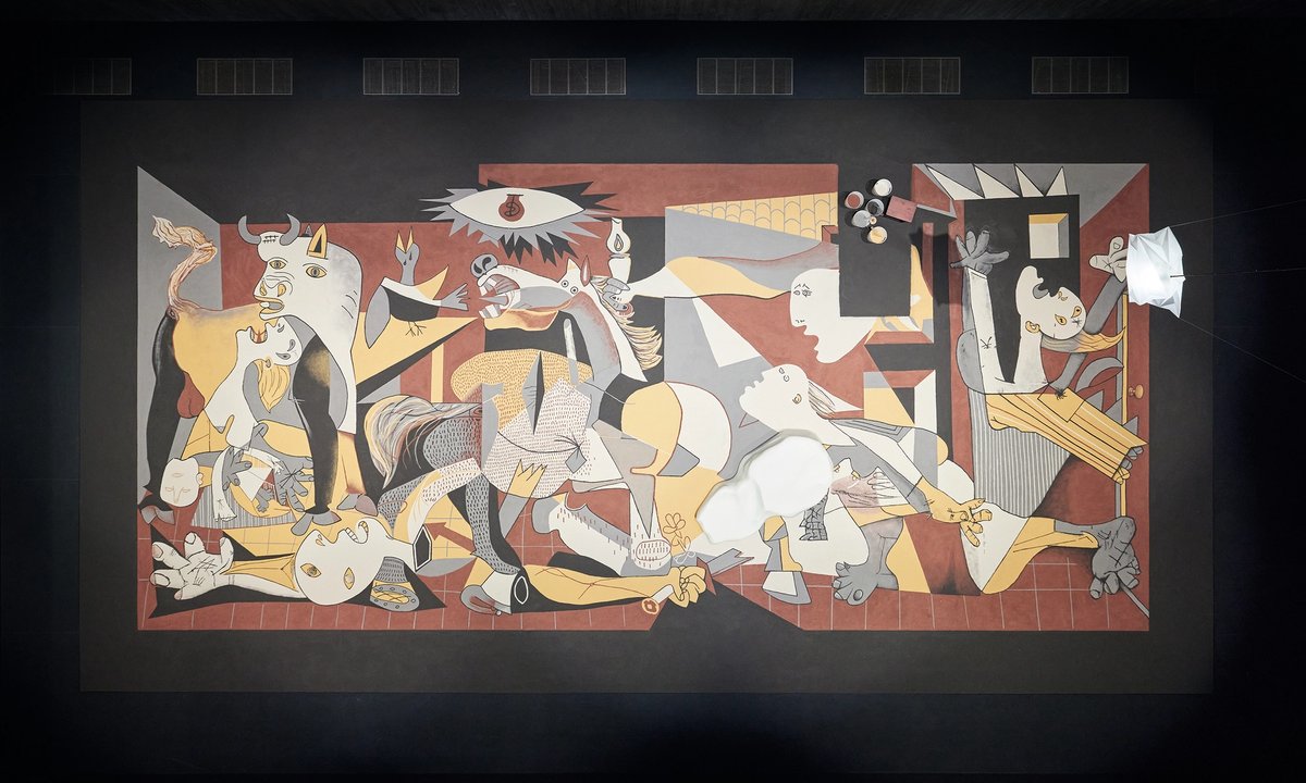 Lee Mingwei's anti-war work, 'Guernica in Sand', feels more relevant than ever