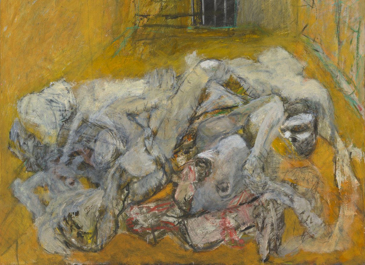 Finding 3D objects directly linked to the topic proved difficult for curators, and so written and oral testimonies, photographs and works of art all play key roles in the show
© Albert Adams Estate and Trust (Art.IWM ART 17577)