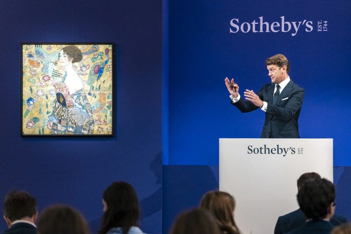 Sotheby's The Now sale in London, June 2023.

Photo by Haydon Perrier. Image courtesy Sotheby’s