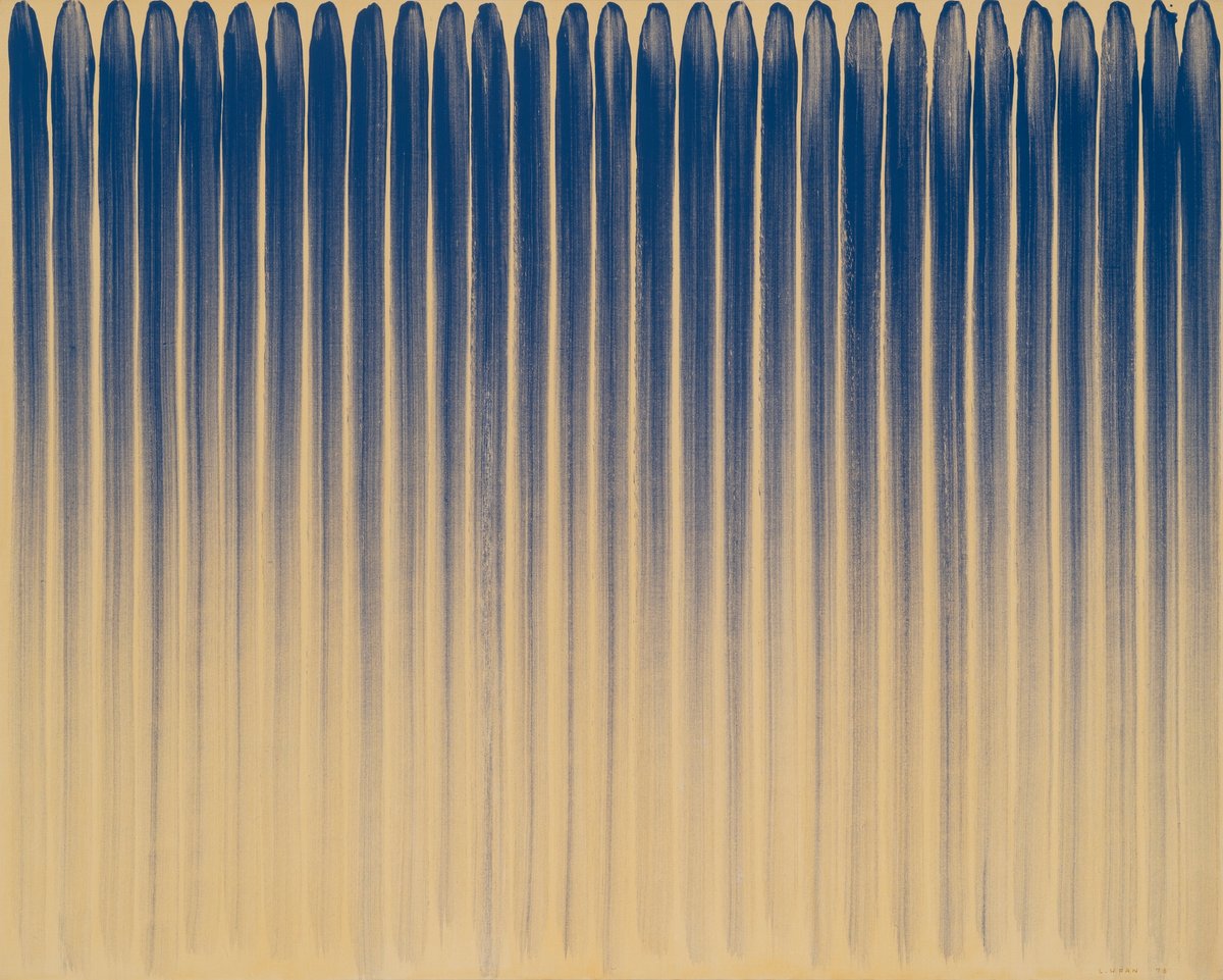 Lee Ufan, From Line, 1978. © Lee Ufan/ Artists Rights Society (ARS), New York. Photo: Bill Jacobson Studio, New York