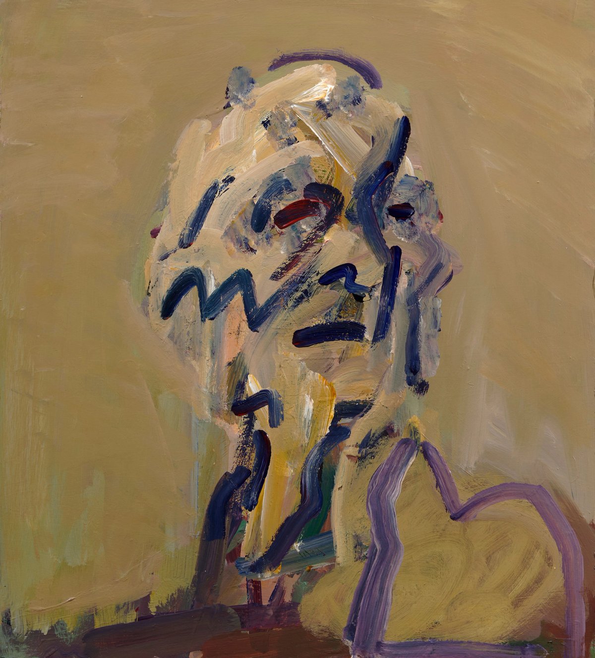 Frank Auerbach, Self-Portrait 
© The Estate of Frank Auerbach. Courtesy Frankie Rossi Art Projects