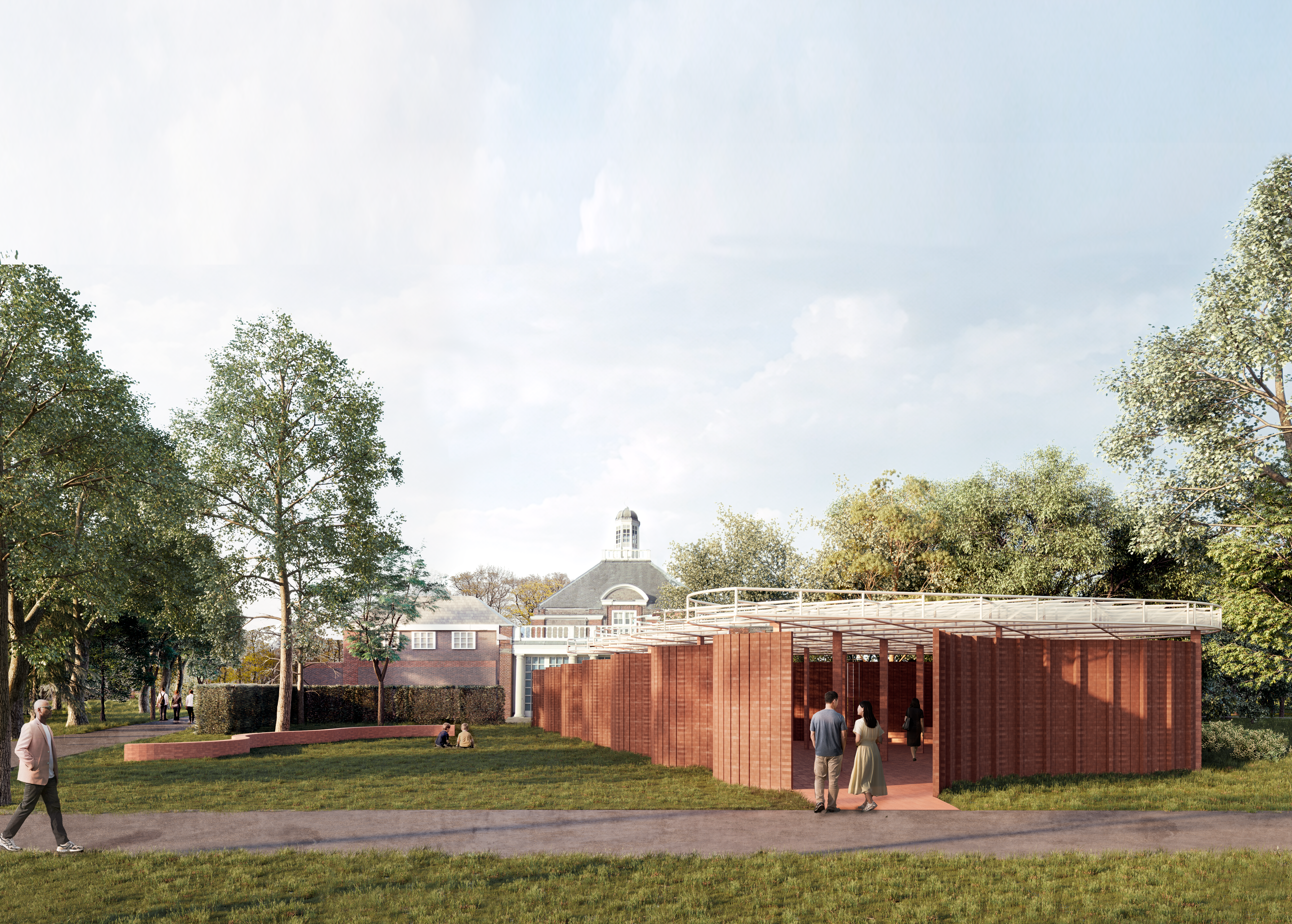 A design render of a serpentine pavilion

© LANZA atelier, courtesy Serpentine