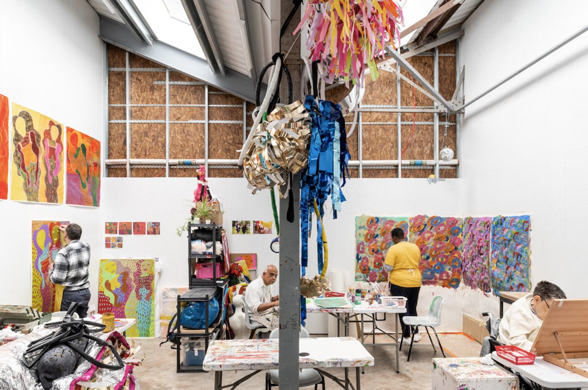 Studio Voltaire artists in residence
Courtesy Studio Voltaire