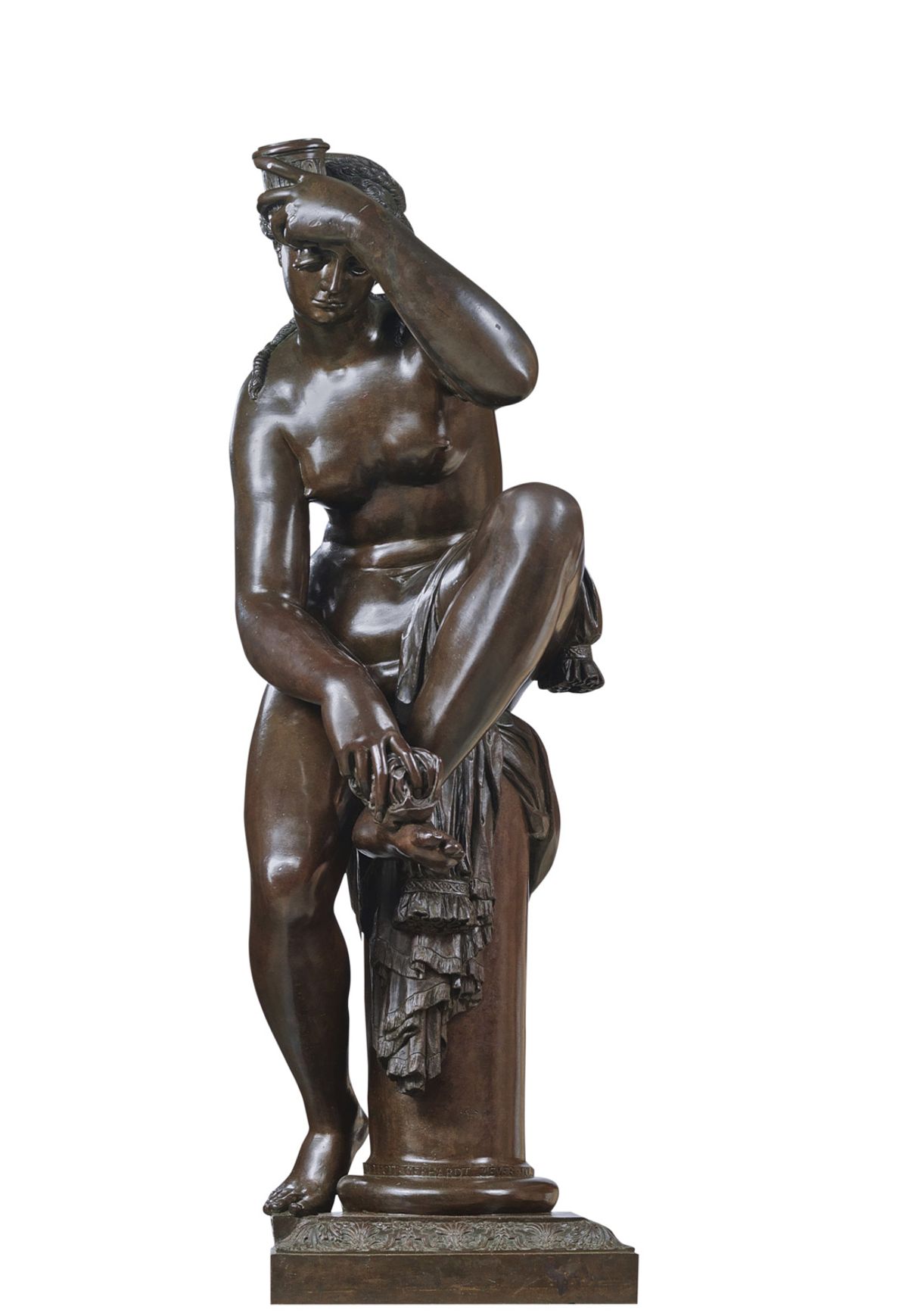 A nude female bronze, here identified as Giambologna’s Venus, was rediscovered in a French scrapyard in the 1960s © Dr. Georg Steinmetzer