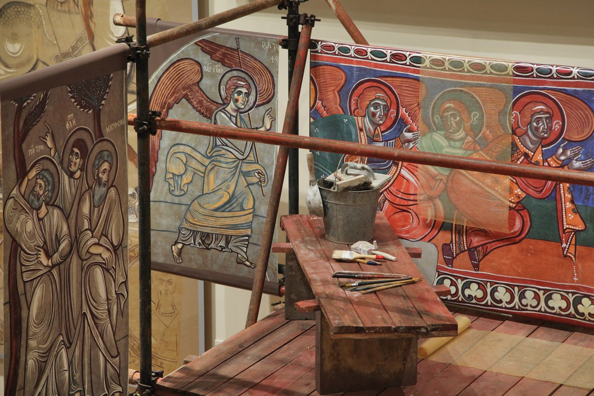 The new centre, named after Adolf Ovchinnikov, is in the former studio of the Soviet sculptor Vera Mukhina courtesy of the Grabar Center