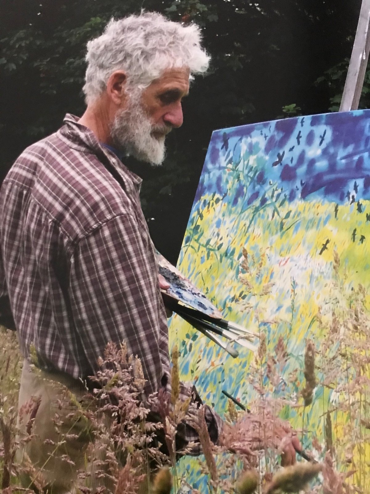 Phillip Sutton will launch his new gallery in Bridport, England, on 3 Decemebr Courtesy of the artist