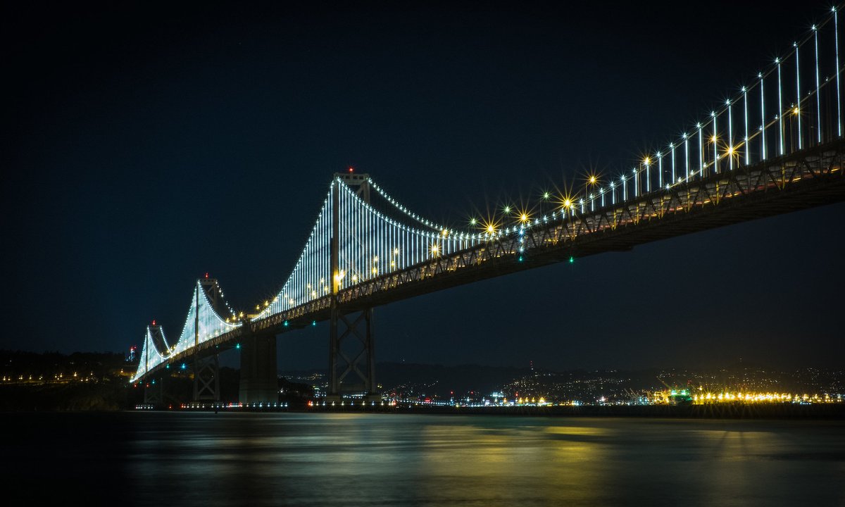 Huge mild set up on San Francisco’s Bay Bridge goes darkish amid m fundraising effort to maintain it on Huge mild set up on San Francisco’s Bay Bridge goes darkish amid m fundraising effort to maintain it on