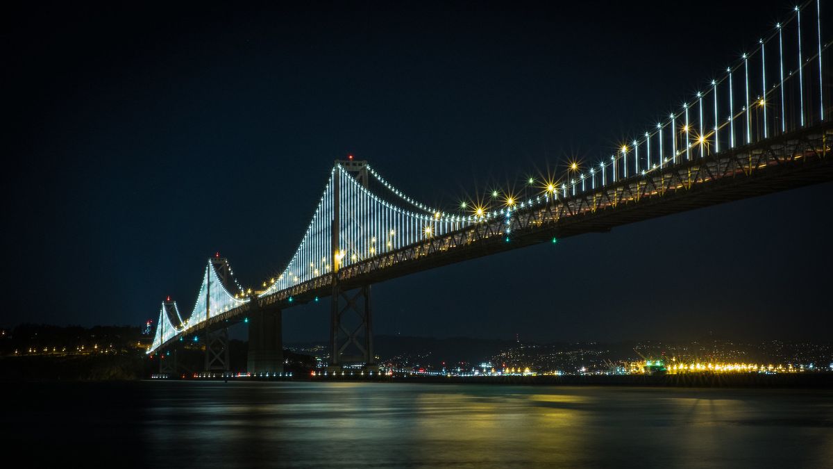 Leo Villareal, The Bay Lights, 2013 Photo by Dru Kelly, via Flickr