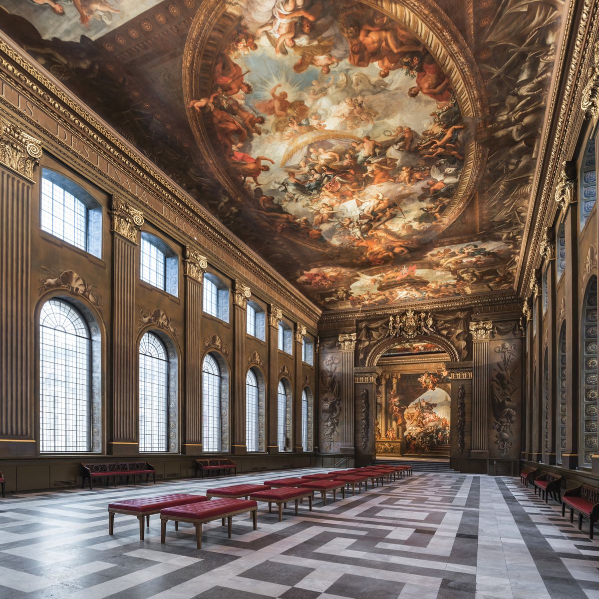 Lie back and think of Nelson, whose body lay in state in the Painted Hall after his victory and death at the Battle of Trafalgar Photo: Nikhilesh Haval