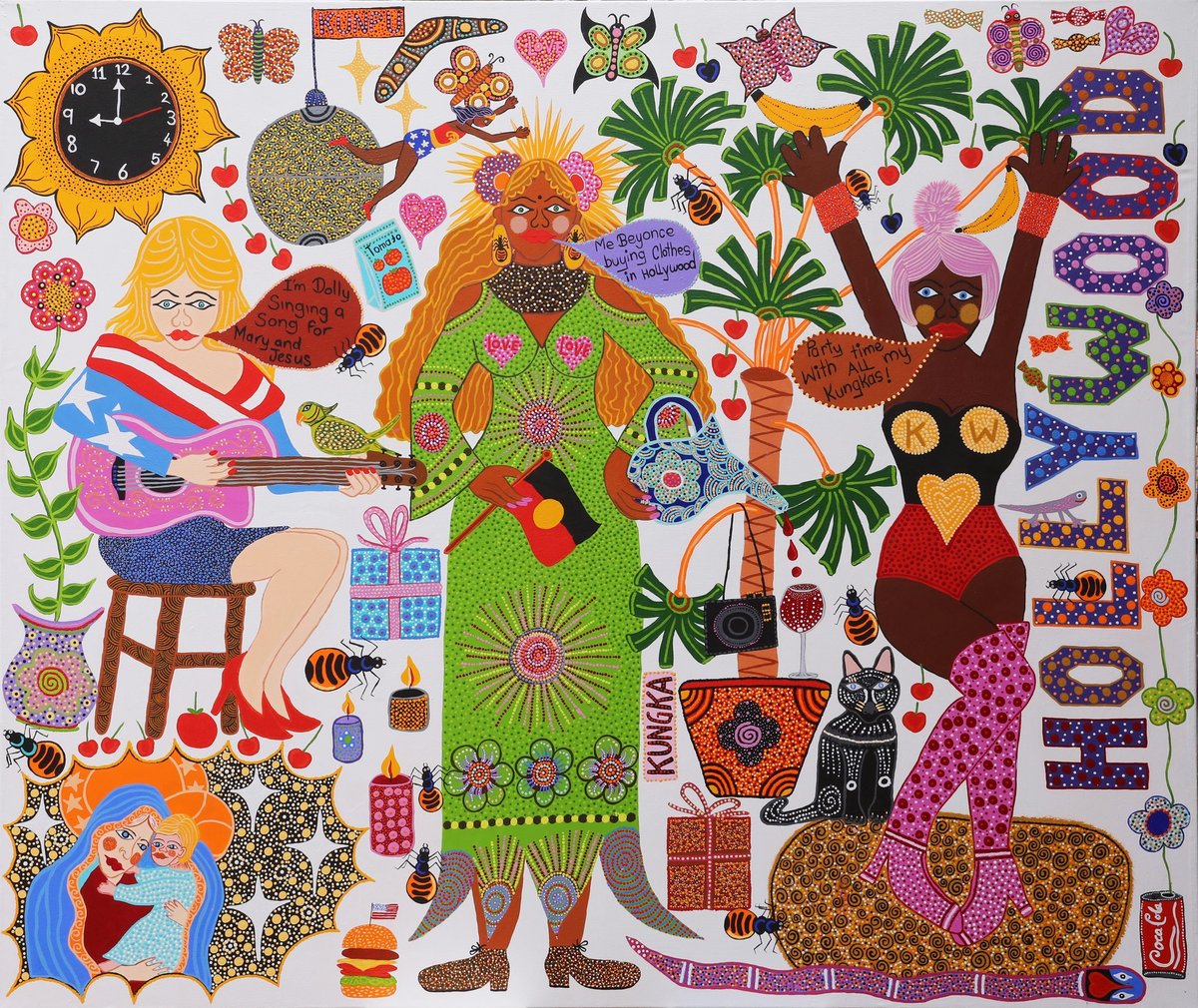 Kaylene Whiskey, Kungkas In Hollywood (2021). Courtesy Fort Gansevoort.