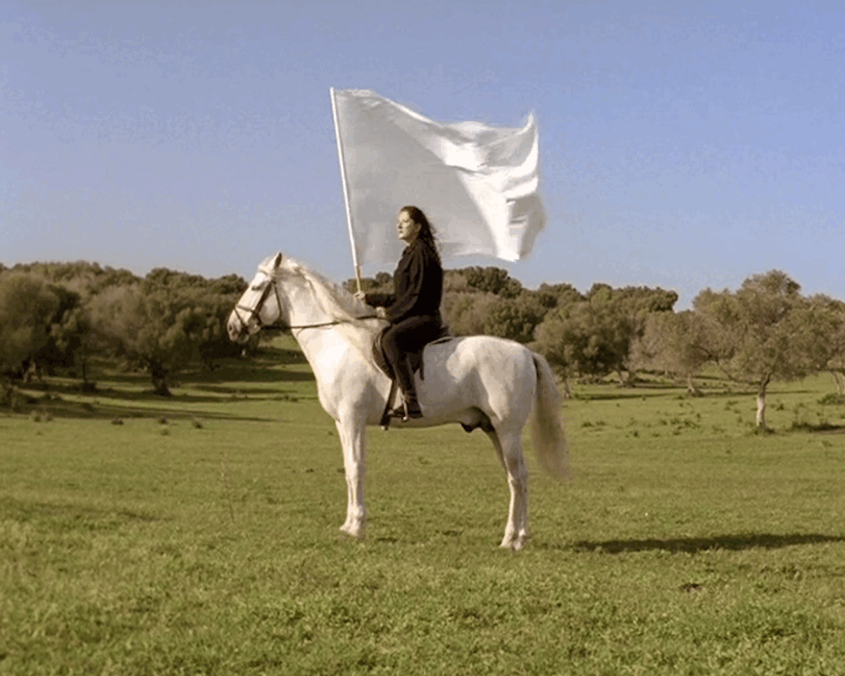 Marina Abramovic's The Hero 25FPS © Circa Hero (2022)