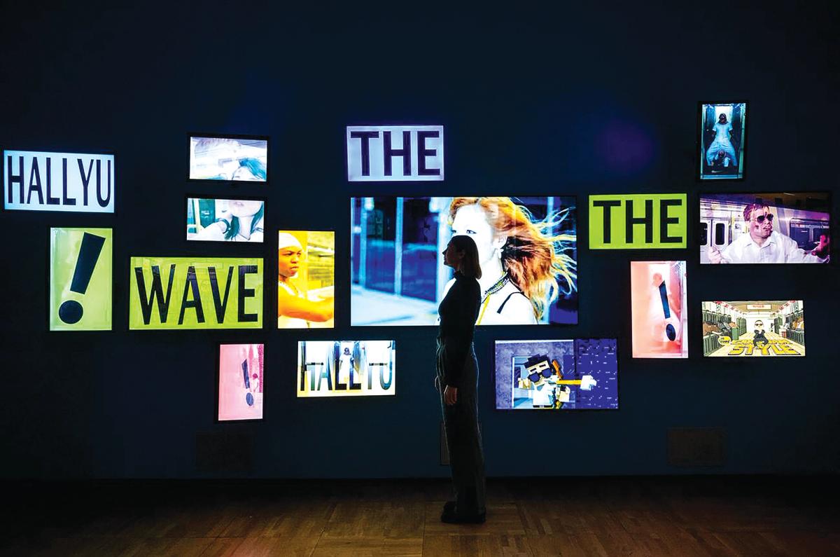 Major museum shows around the world have been devoted to Korean art and culture in recent years, including Hallyu: The Korean Wave at the Victoria & Albert Museum in London Photo: Stephen Chung / Alamy Stock Photo