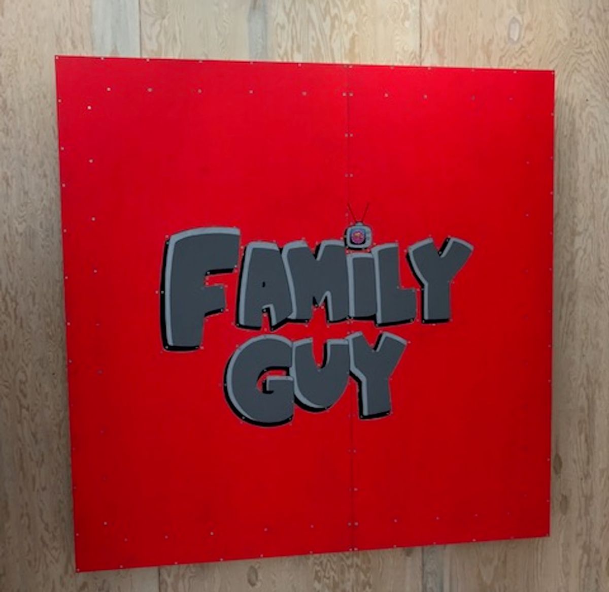 Tom Sachs has used marquetry to pay homage to sitcom Family Guy Gareth Harris