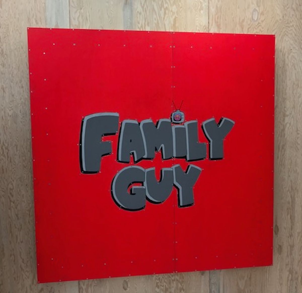Tom Sachs has used marquetry to pay homage to sitcom Family Guy Gareth Harris