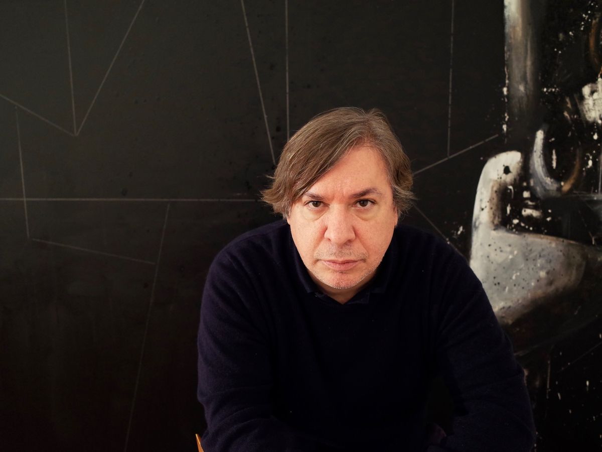 During the lockdown, George Condo is enjoying watching YouTube footage of jazz legend Miles Davis and cooking © George Condo; courtesy the artist and Hauser & Wirth